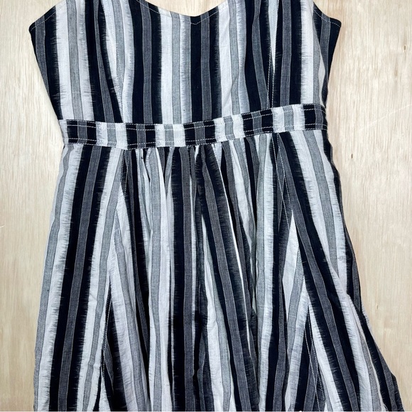 PLENTY by TRACY REESE EMBROIDERED STRIPE FLARE DRESS SZ 0 - Picture 4 of 10